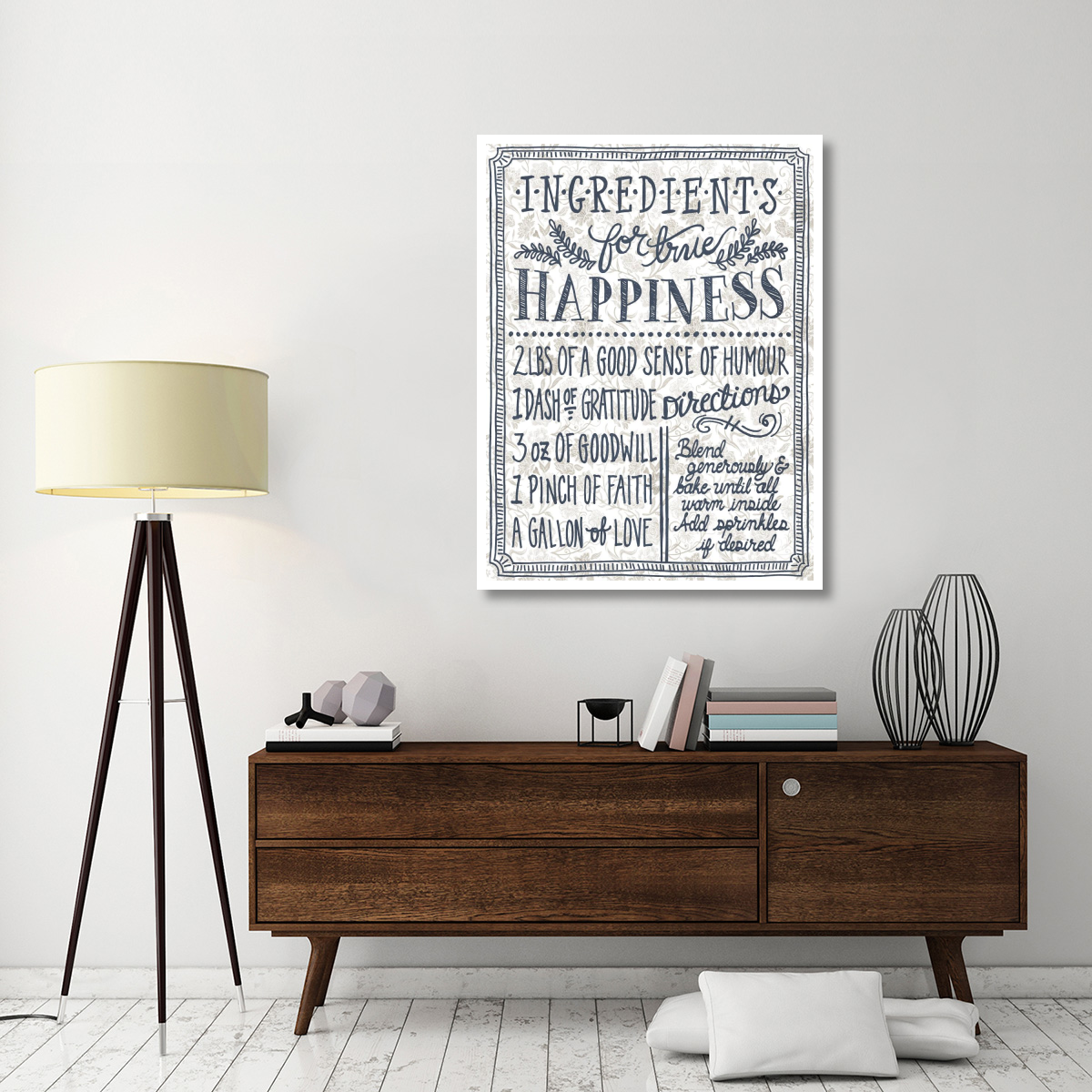 Ingredients For Life Ditzy Floral II Neutral -Paper Art-38&quotx50"