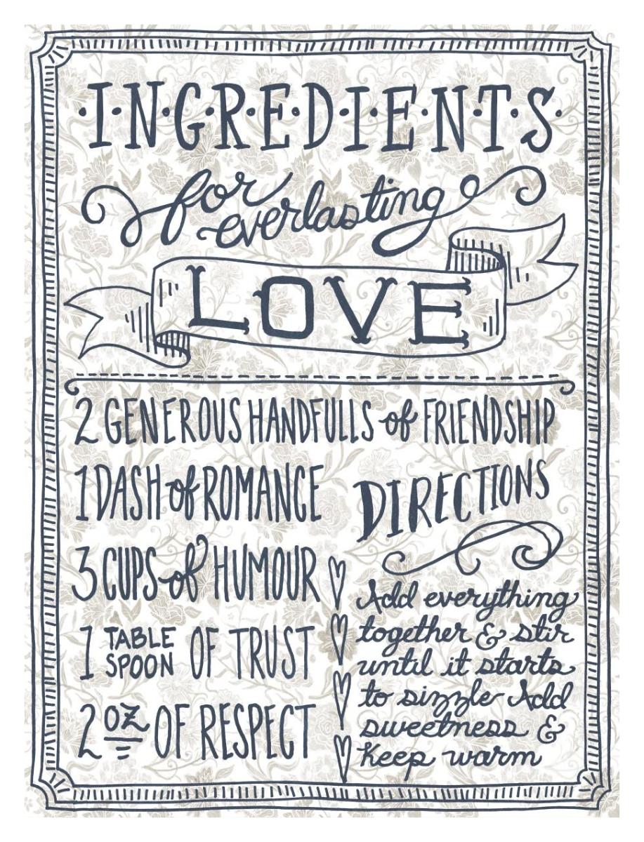 Ingredients For Life Ditzy Floral III Neutral -Paper Art-14"x18"