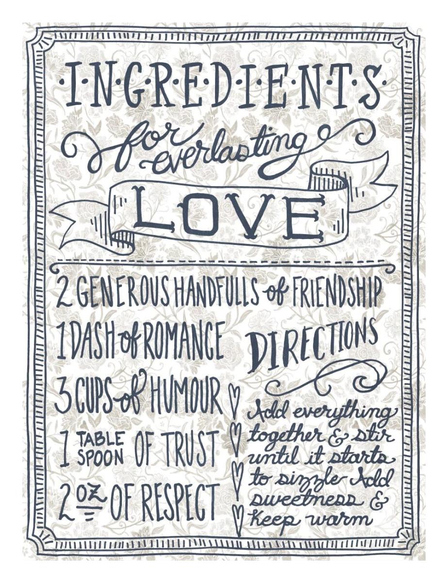 Ingredients For Life Ditzy Floral III Neutral -Paper Art-20"x26"