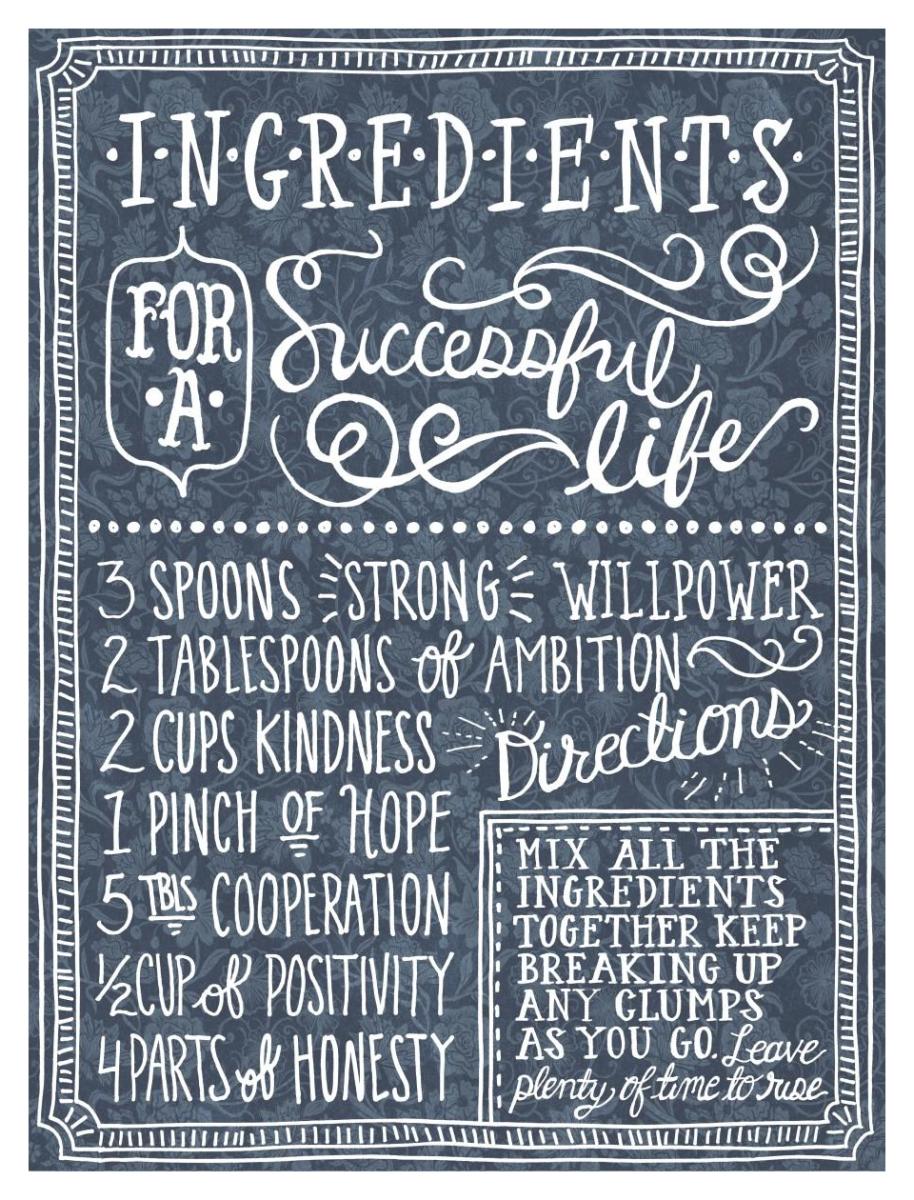 Ingredients For Life Ditzy Floral Blue I -Paper Art-32"x42"