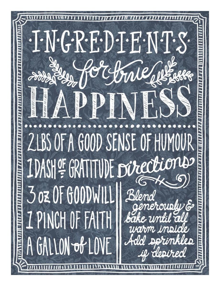 Ingredients For Life Ditzy Floral Blue II -Paper Art-20"x26"