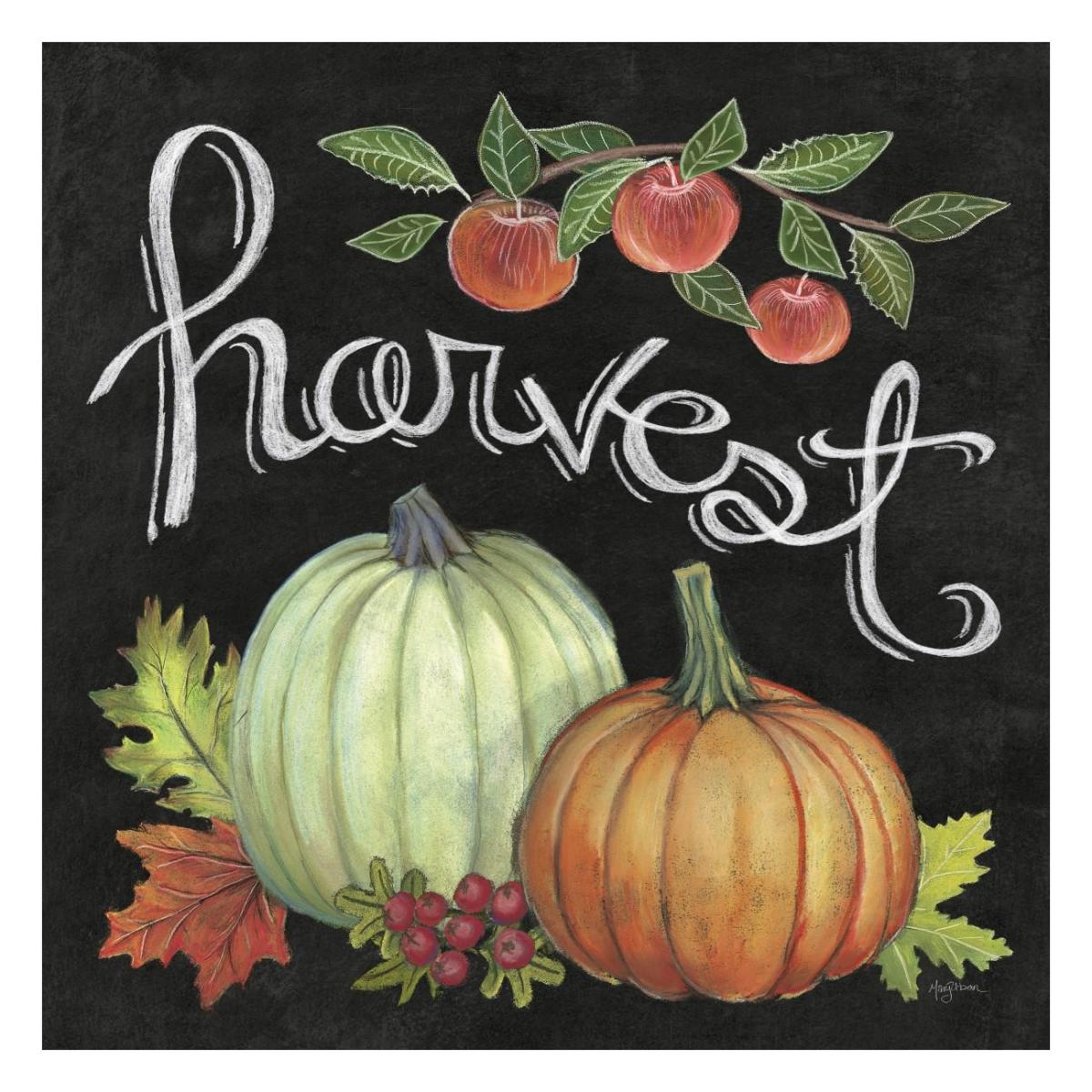 Autumn Harvest IV Square -Paper Art-26"x26"