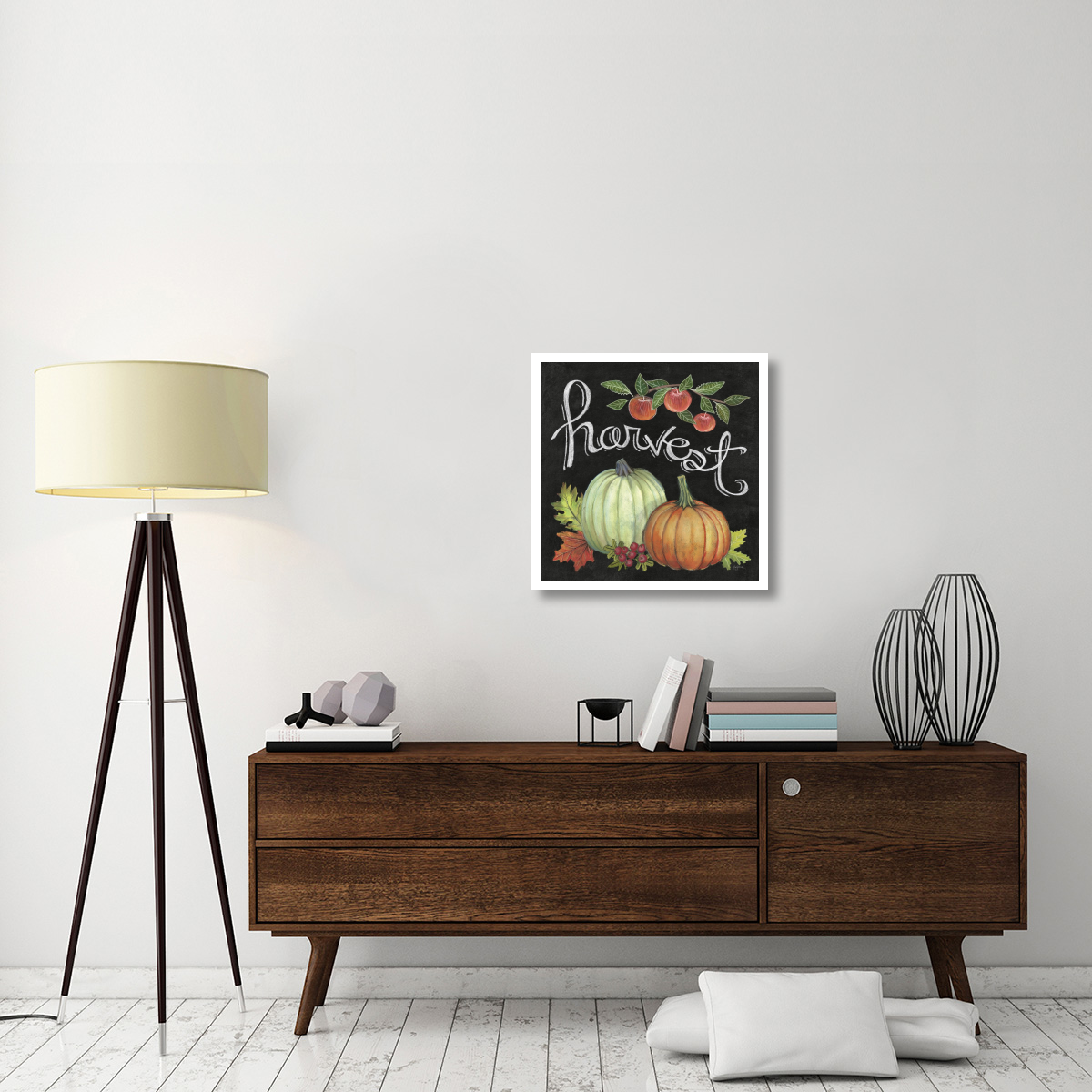 Autumn Harvest IV Square -Paper Art-26&quotx26"