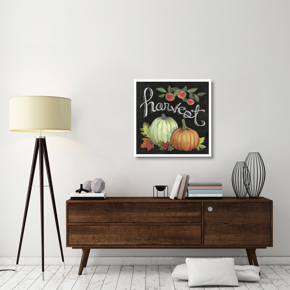 Autumn Harvest IV Square -Paper Art-32&quotx32"