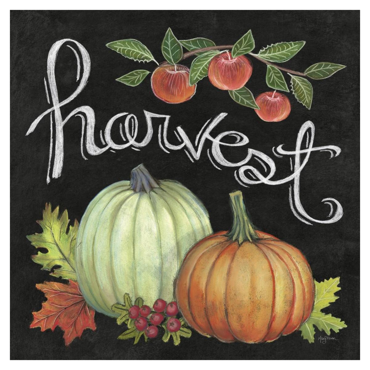 Autumn Harvest IV Square -Paper Art-38"x38"