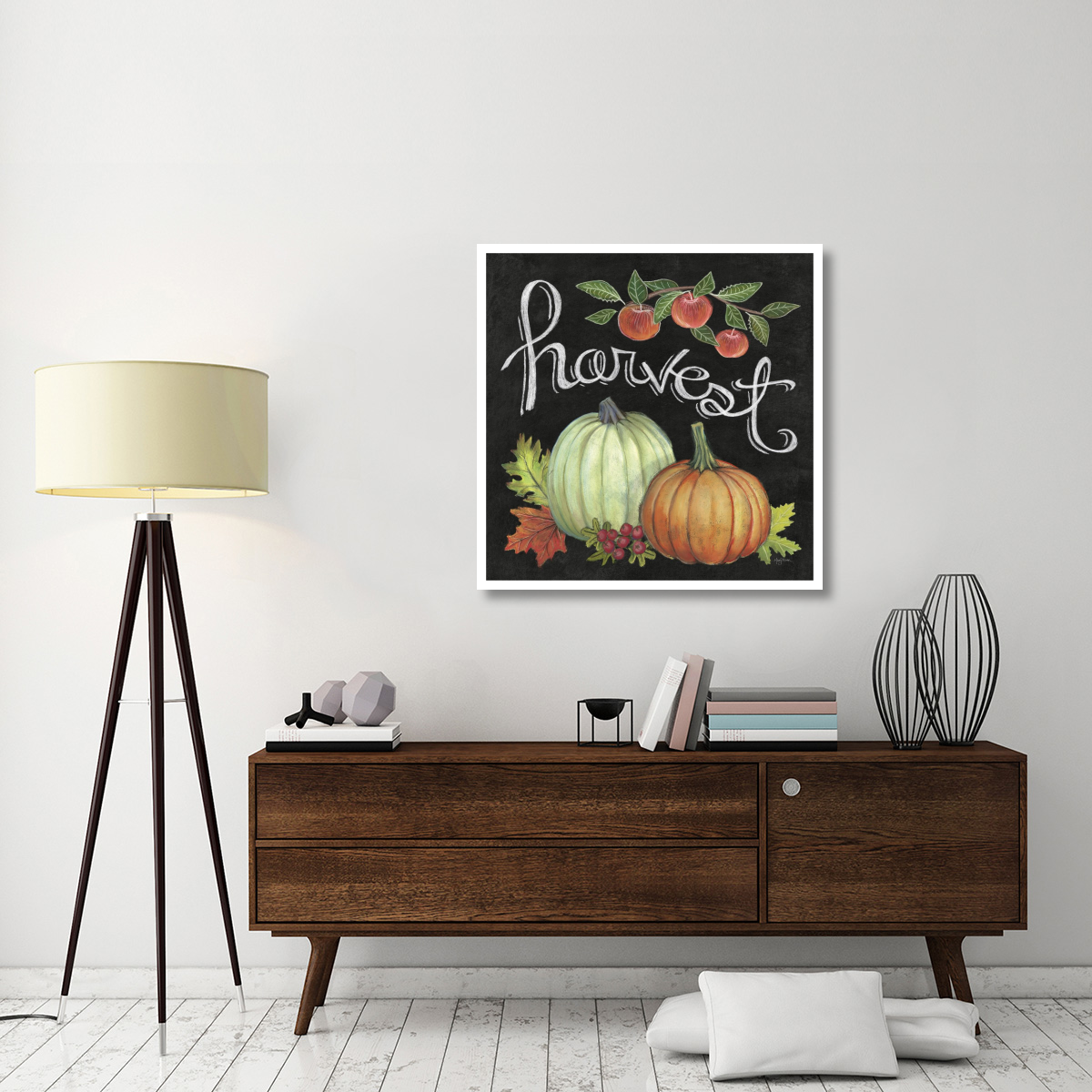 Autumn Harvest IV Square -Paper Art-38&quotx38"