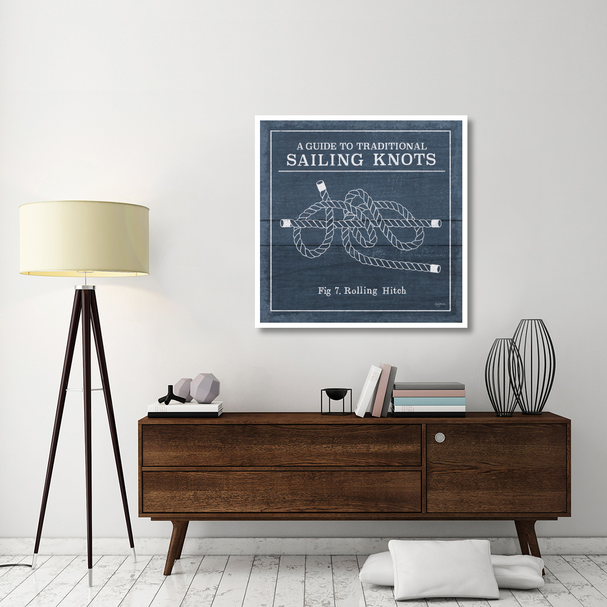 Vintage Sailing Knots VIII -Paper Art-42&quotx42"