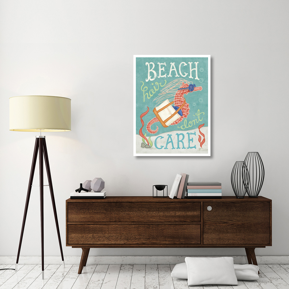 Ocean Friends I -Paper Art-32&quotx42"