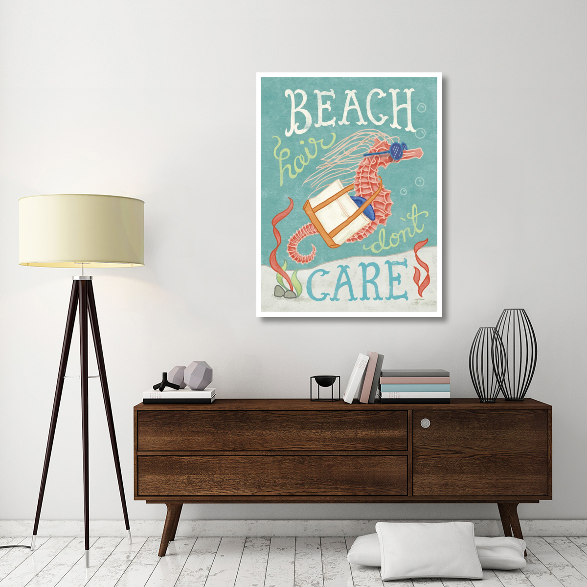 Ocean Friends I -Paper Art-38&quotx50"