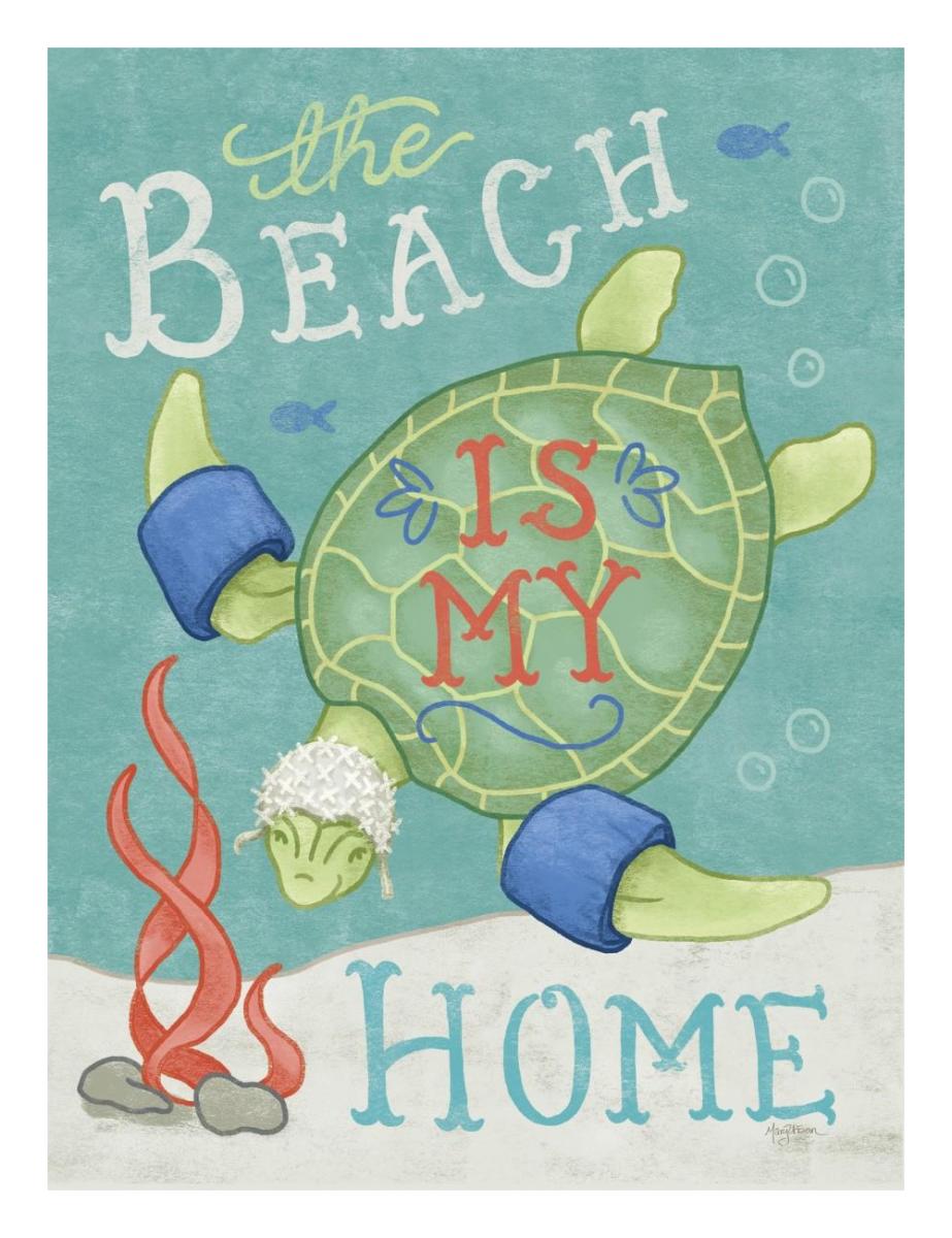 Ocean Friends II -Paper Art-20"x26"