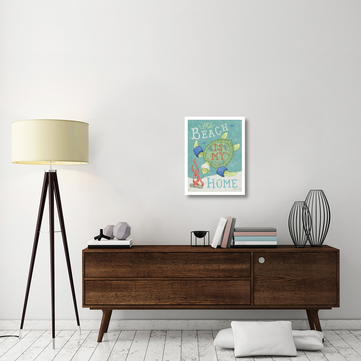 Ocean Friends II -Paper Art-20&quotx26"