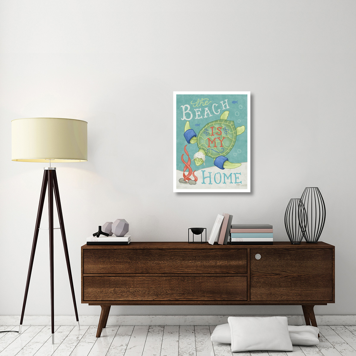 Ocean Friends II -Paper Art-26&quotx34"