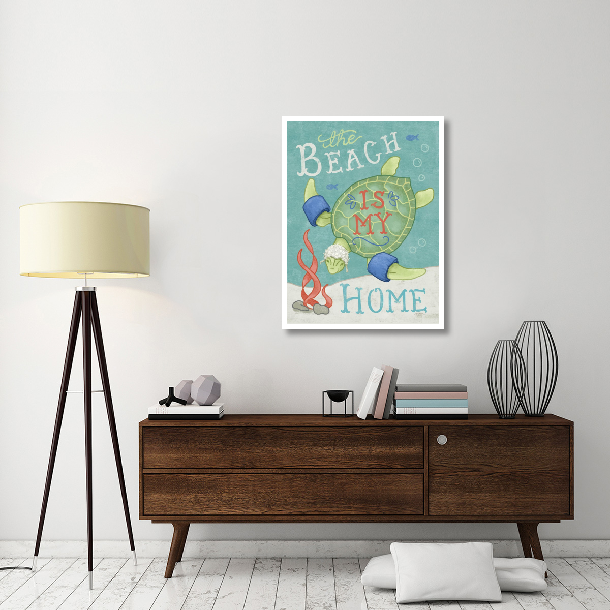 Ocean Friends II -Paper Art-32&quotx42"