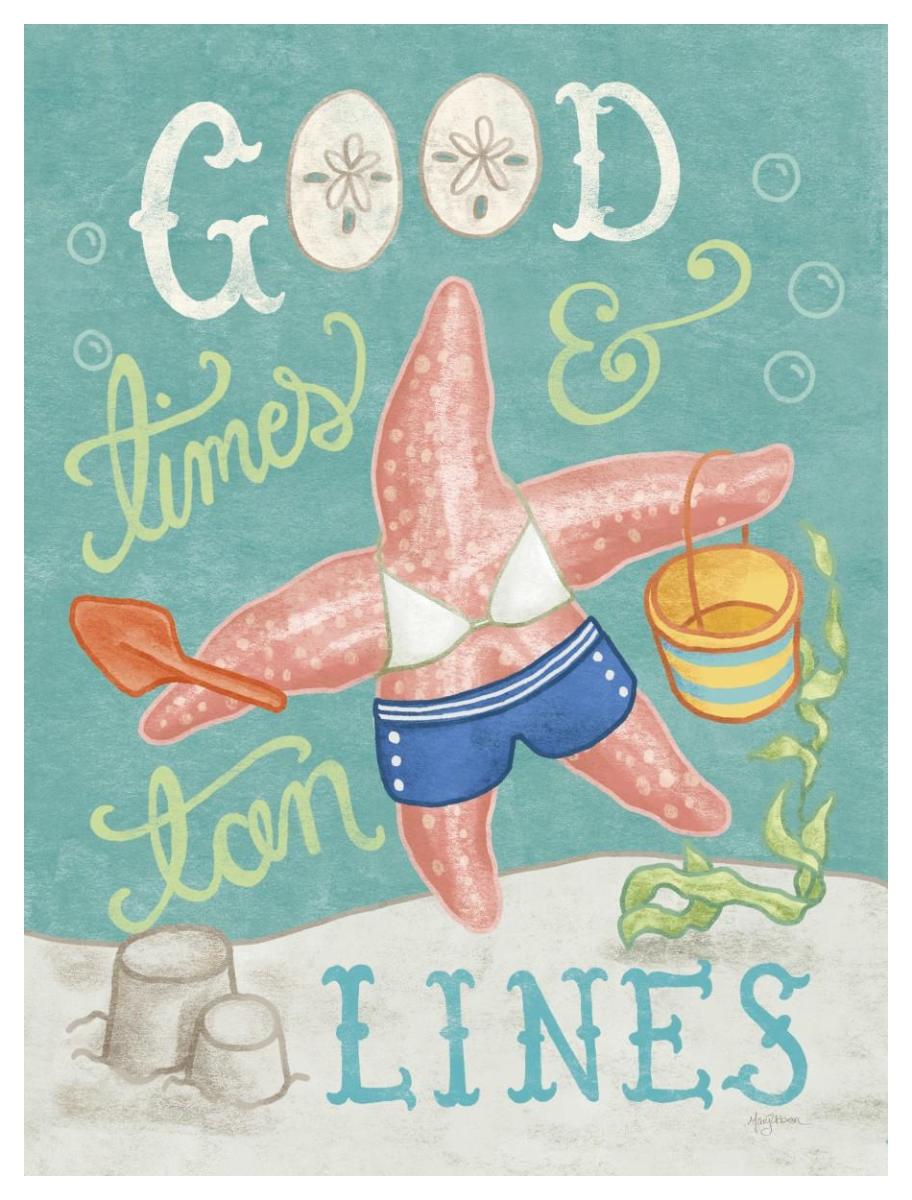 Ocean Friends III -Paper Art-38"x50"