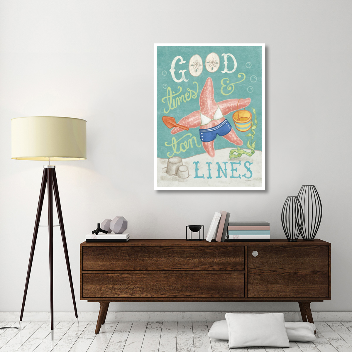 Ocean Friends III -Paper Art-38&quotx50"