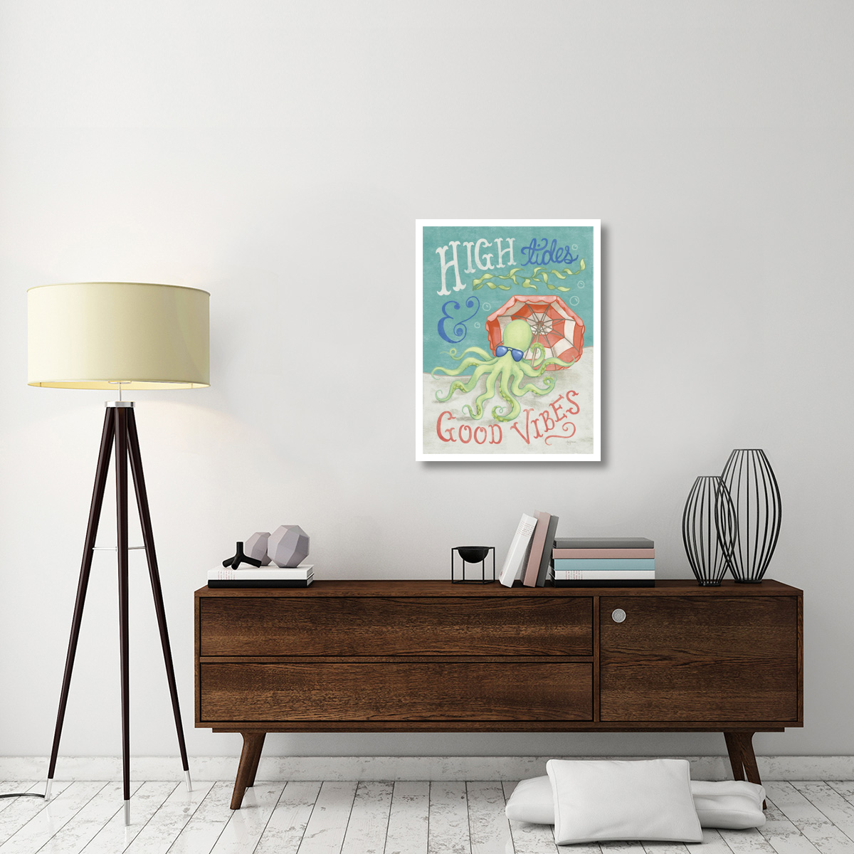 Ocean Friends IV -Paper Art-26&quotx34"