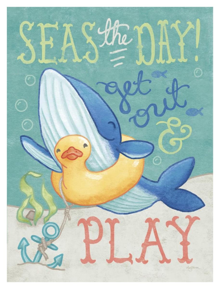 Ocean Friends V -Paper Art-32"x42"