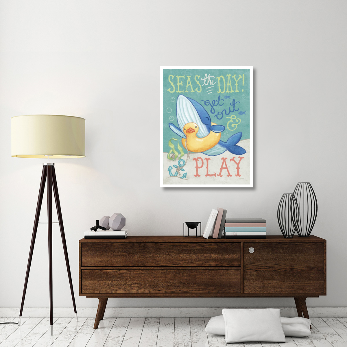 Ocean Friends V -Paper Art-32&quotx42"