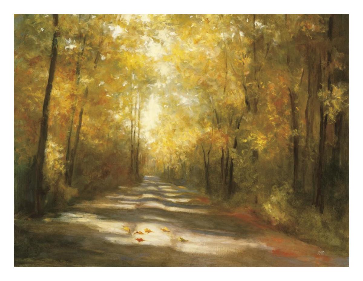 Gap Road Crop -Paper Art-26"x20"
