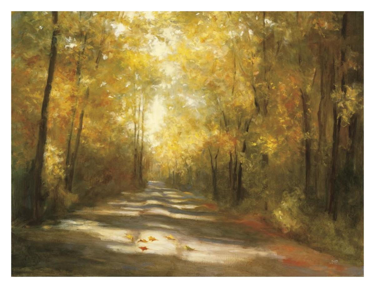 Gap Road Crop -Paper Art-34"x26"