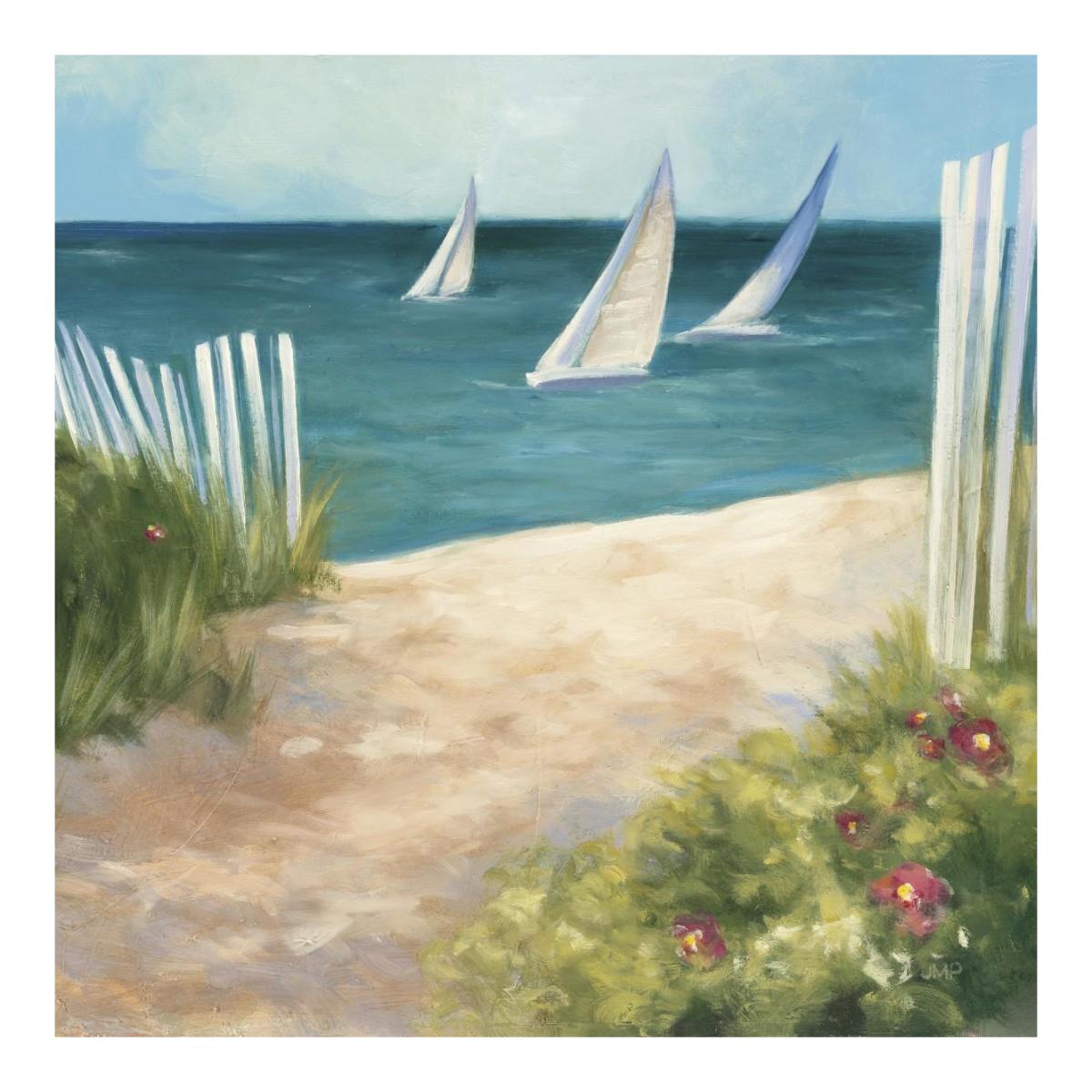 Regatta II Square -Paper Art-20"x20"