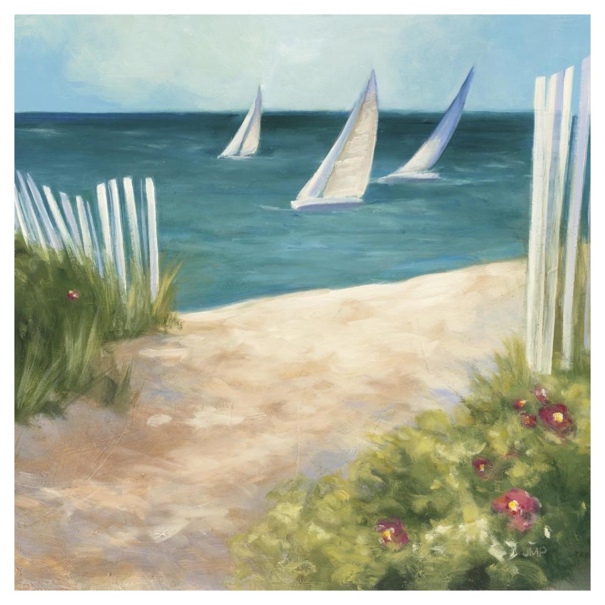 Regatta II Square -Paper Art-42"x42"
