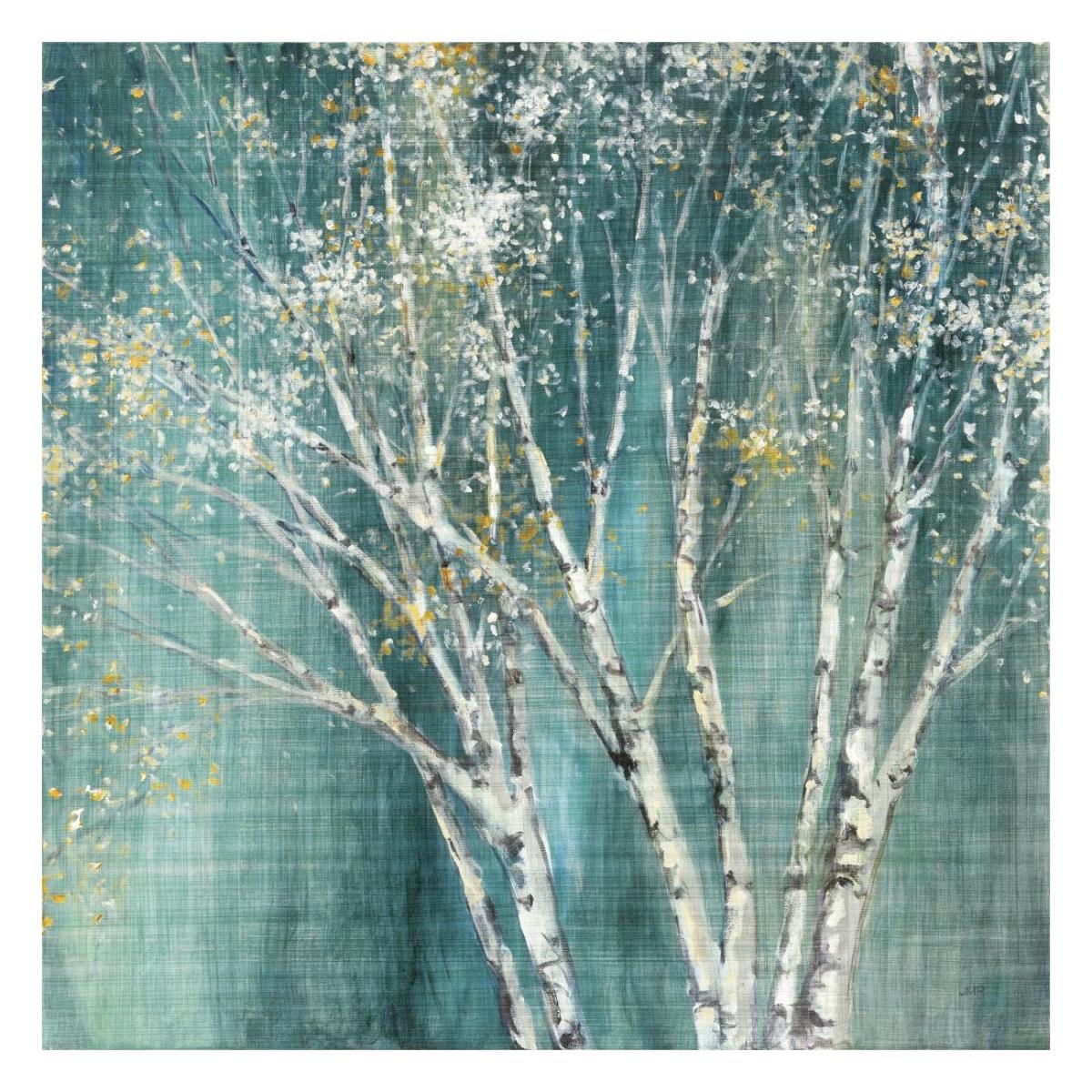 Blue Birch -Paper Art-26"x26"