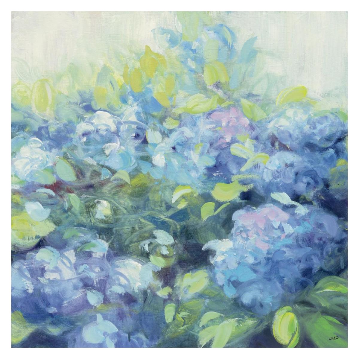 Bright Hydrangea II -Paper Art-32"x32"