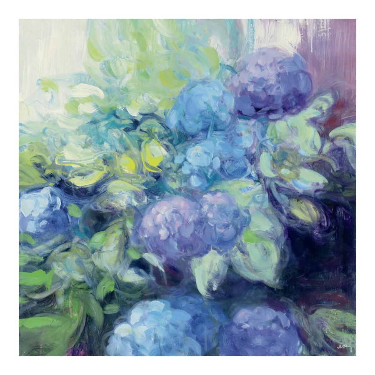 Bright Hydrangea III -Paper Art-20"x20"