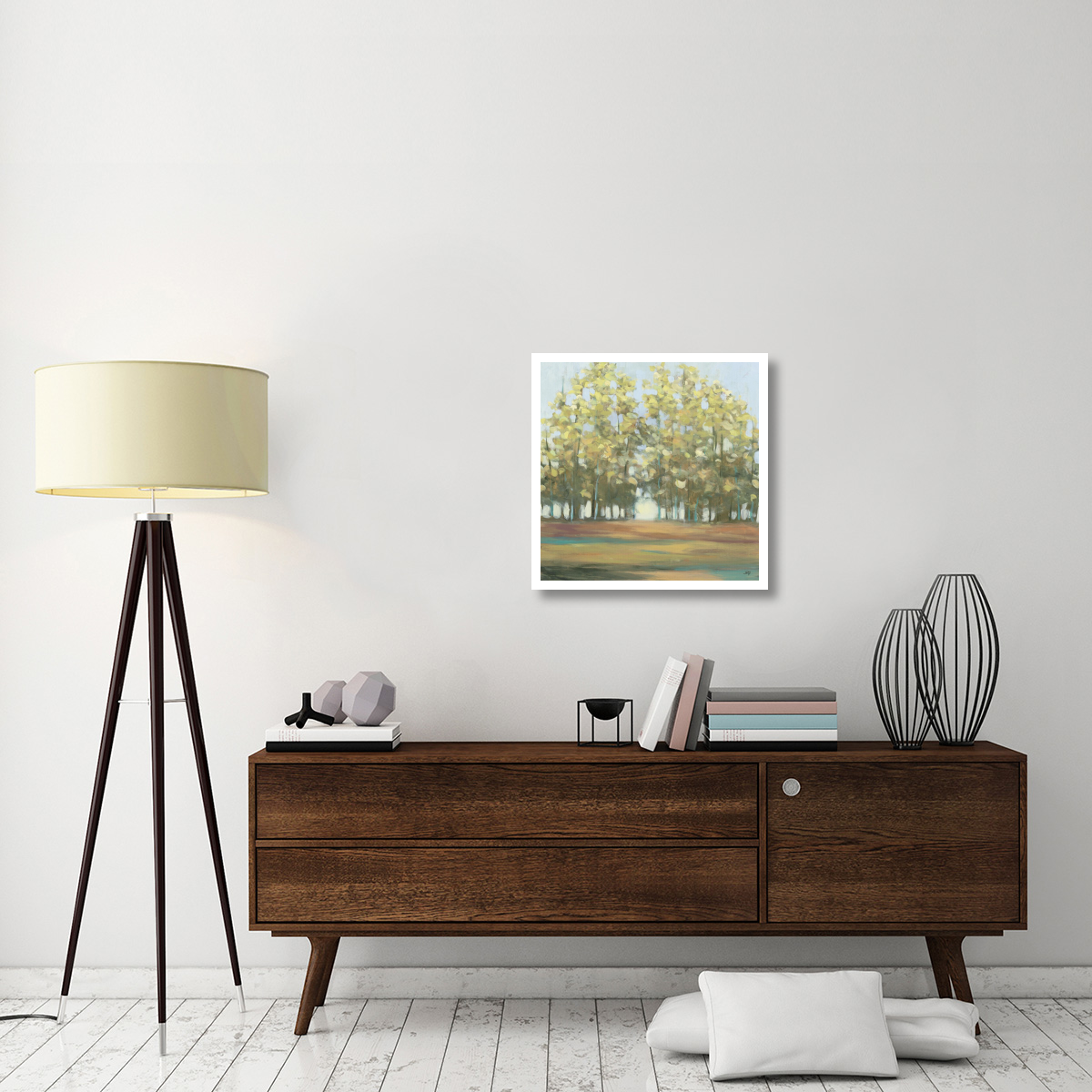 Aspen Grove I -Paper Art-26&quotx26"