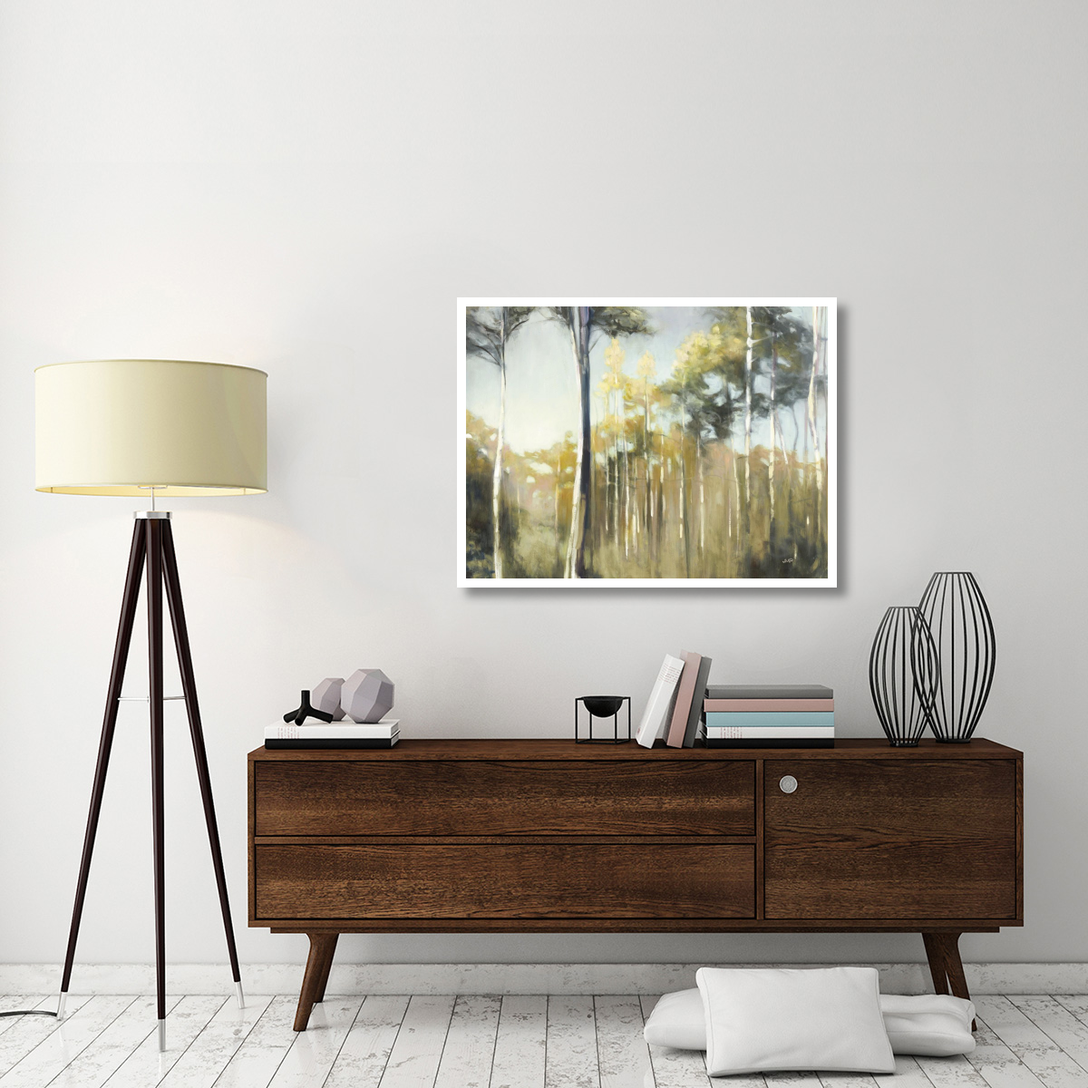 Aspen Reverie -Paper Art-42&quotx32"