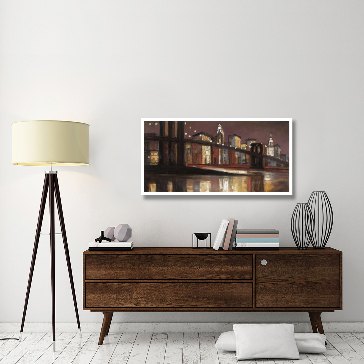 NYC Nitetime -Paper Art-50&quotx26"