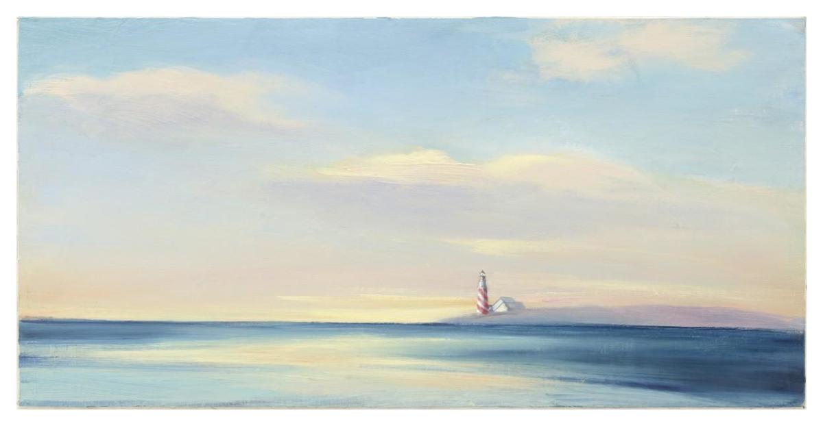 Dawn Beacon -Paper Art-50"x26"