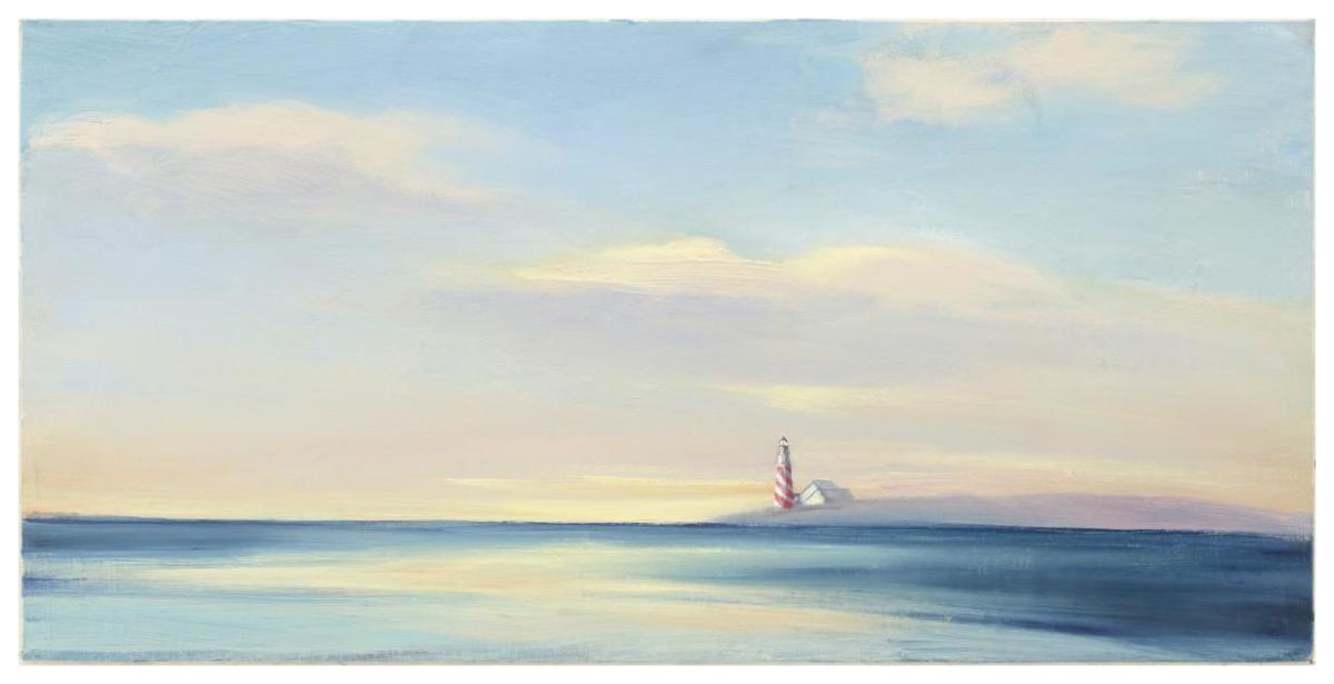 Dawn Beacon -Paper Art-74"x38"