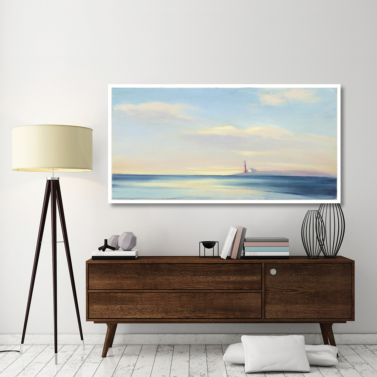 Dawn Beacon -Paper Art-74&quotx38"