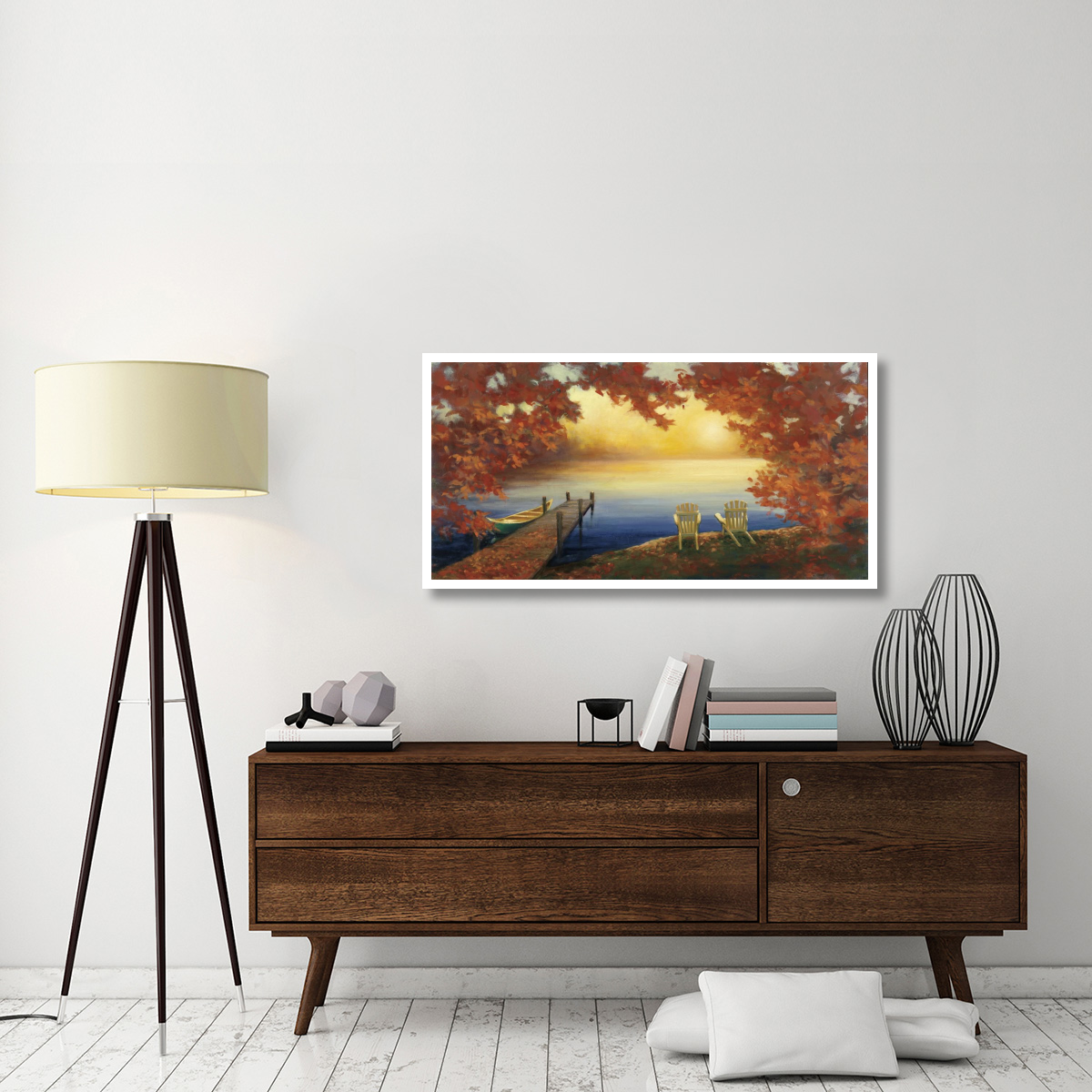 Autumn Glow Crop v2 -Paper Art-50&quotx26"