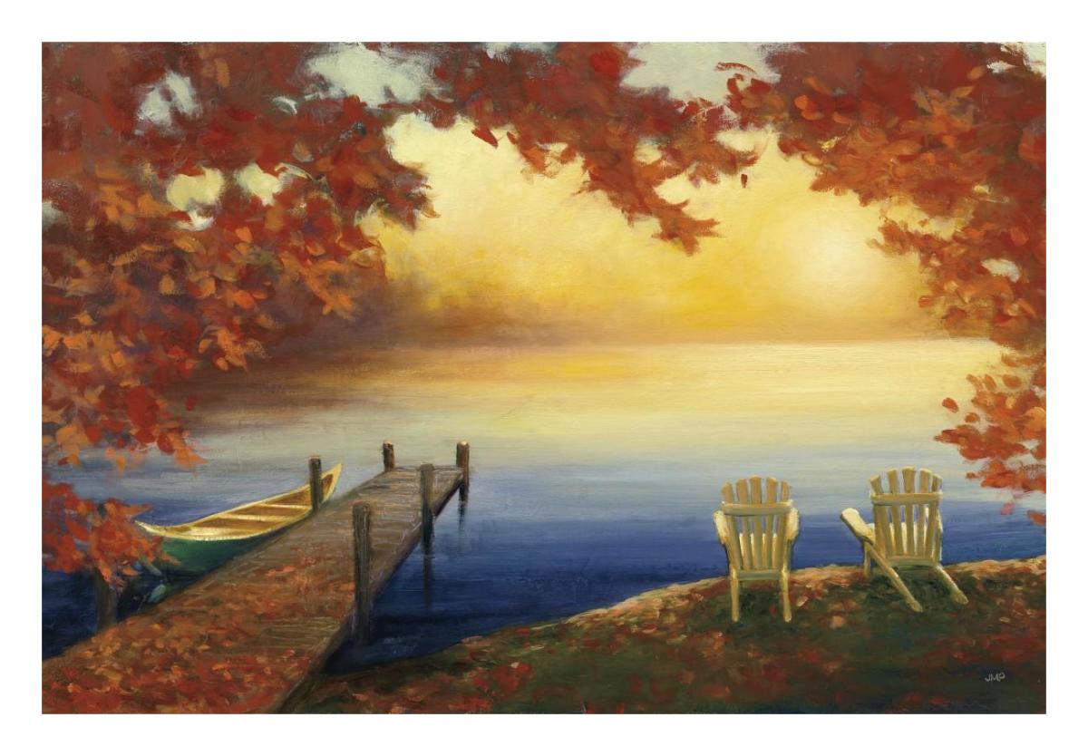 Autumn Glow Crop v2 -Paper Art-26"x18"