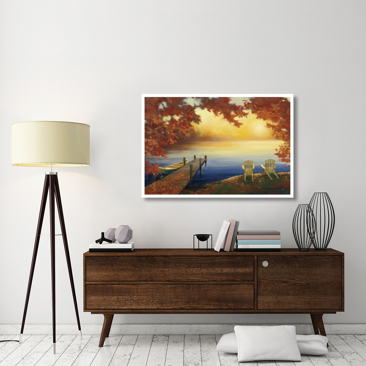 Autumn Glow Crop v2 -Paper Art-50&quotx34"