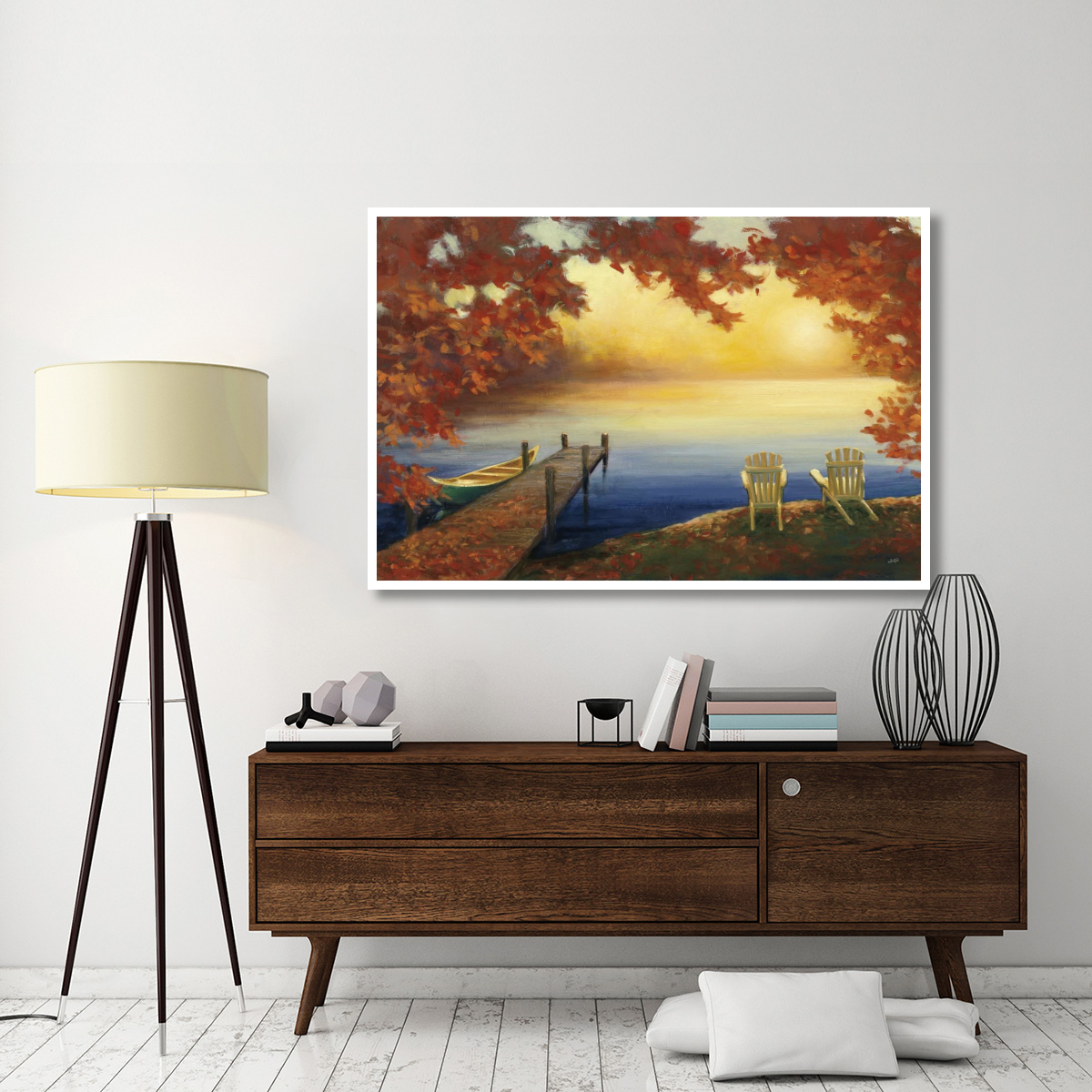 Autumn Glow Crop v2 -Paper Art-62&quotx42"