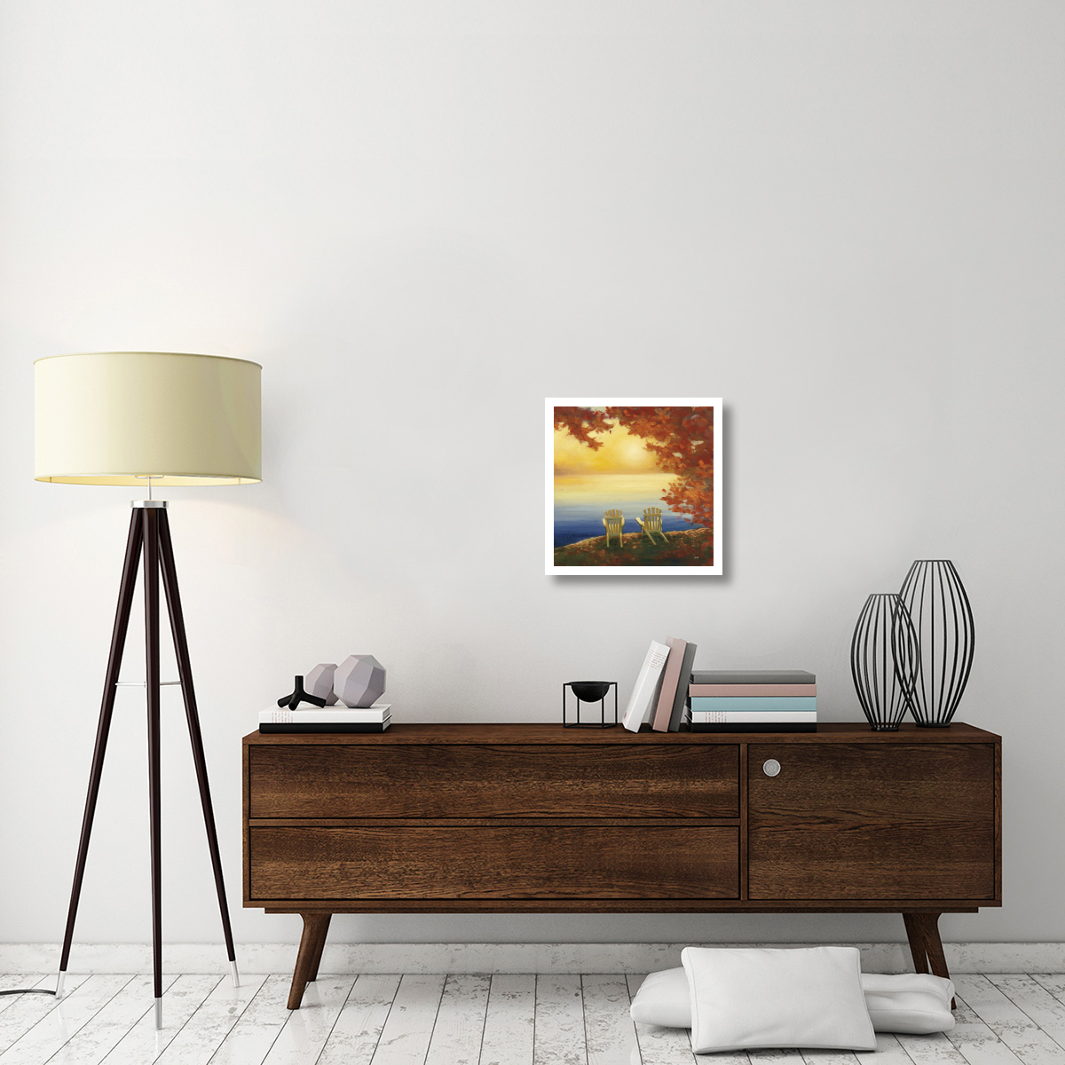 Autumn Glow II -Paper Art-20&quotx20"