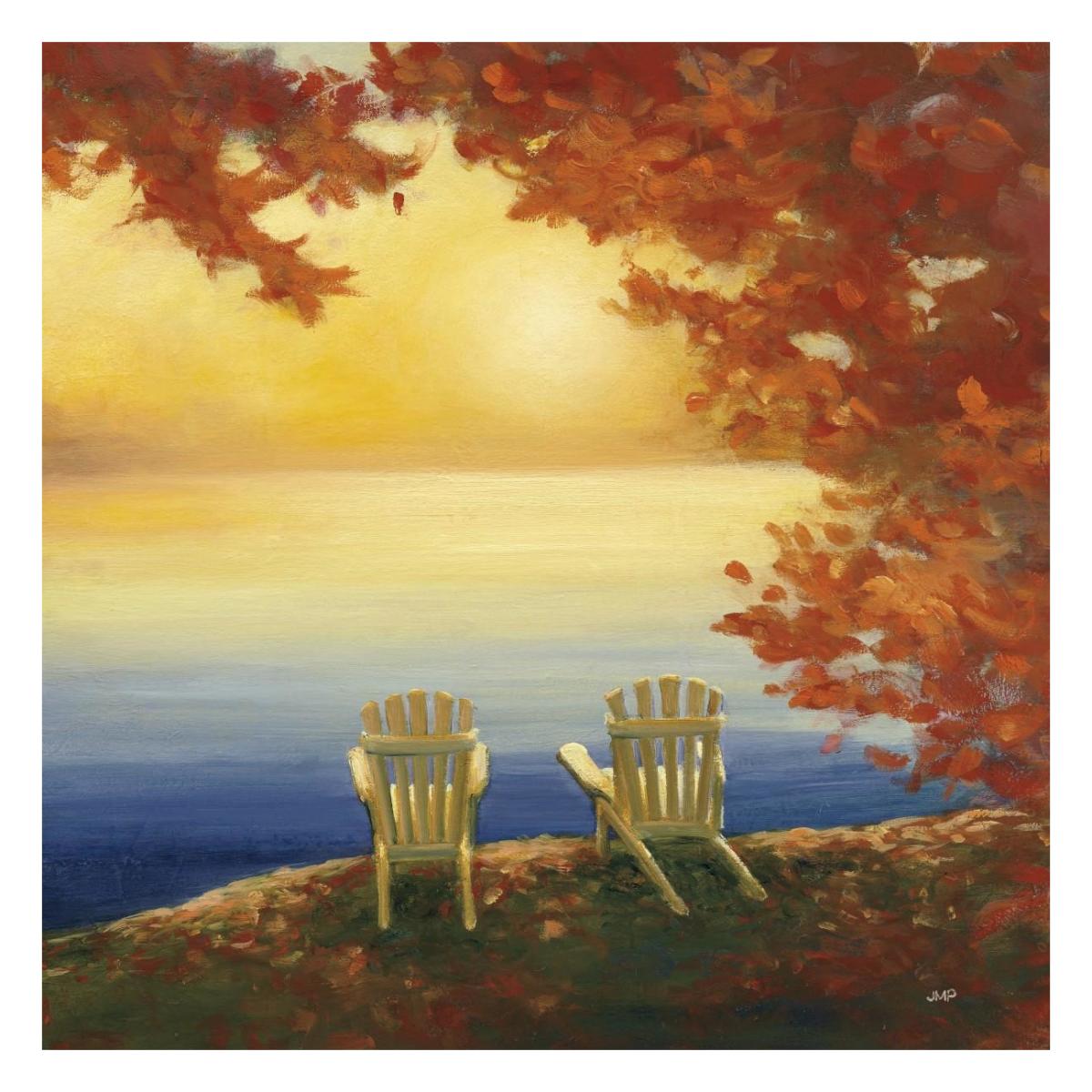 Autumn Glow II -Paper Art-26"x26"