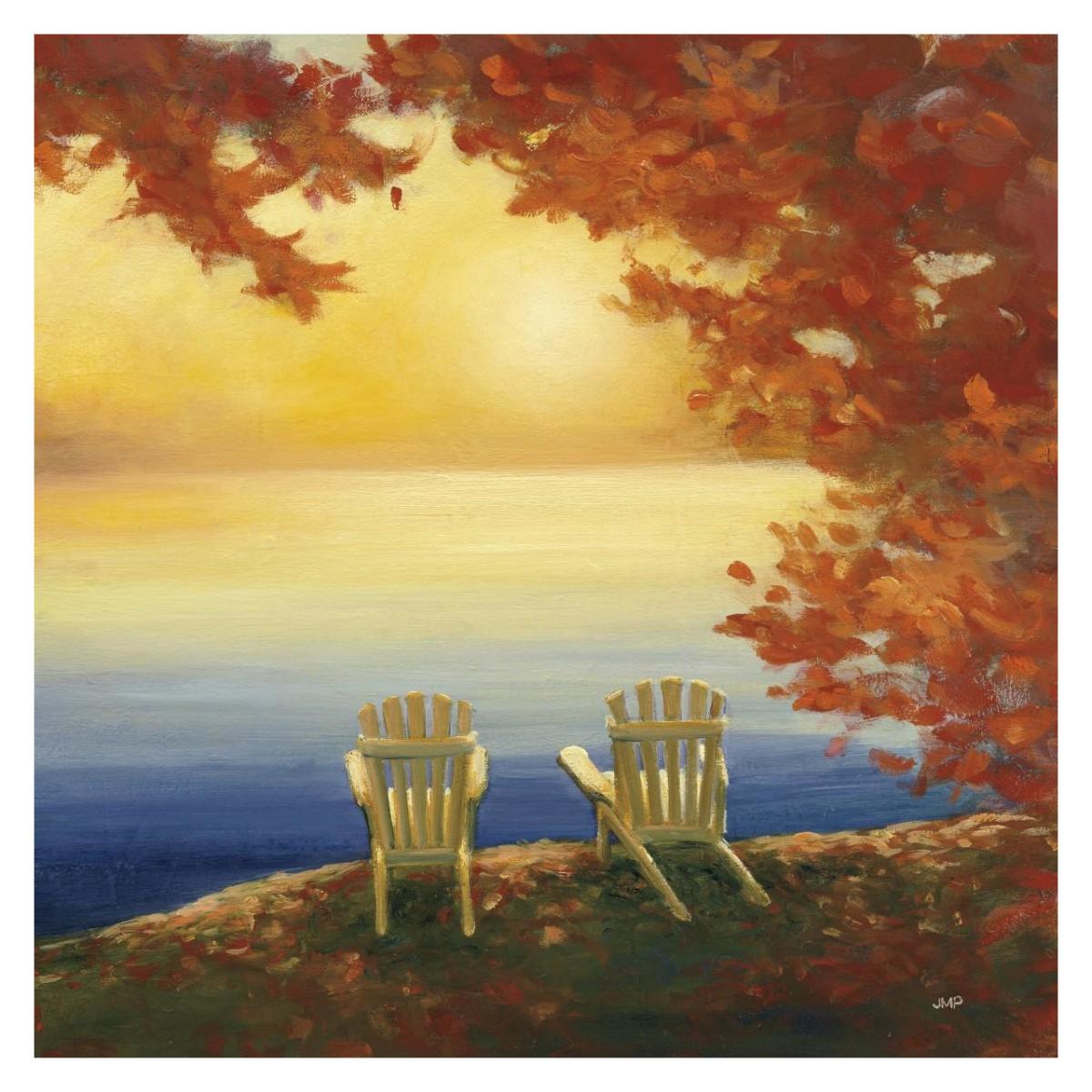 Autumn Glow II -Paper Art-32"x32"