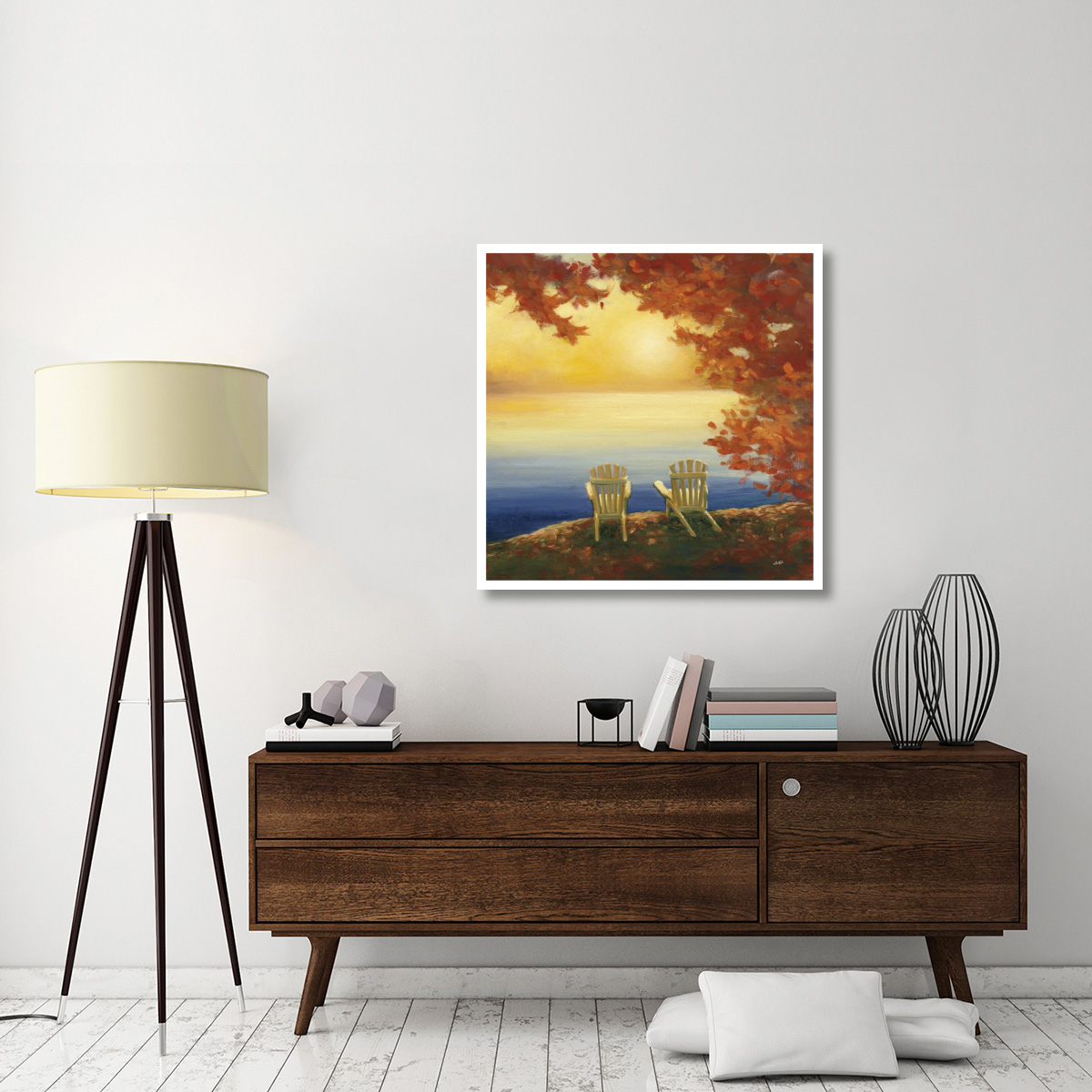 Autumn Glow II -Paper Art-38&quotx38"