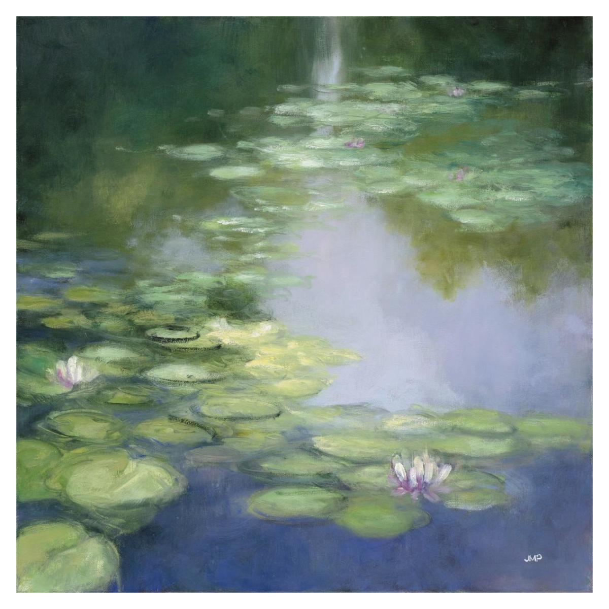 Blue Lily I -Paper Art-38"x38"