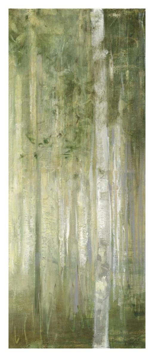 Resolutions Panel II -Paper Art-18"x42"