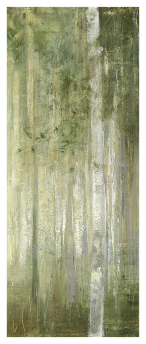 Resolutions Panel II -Paper Art-22"x52"