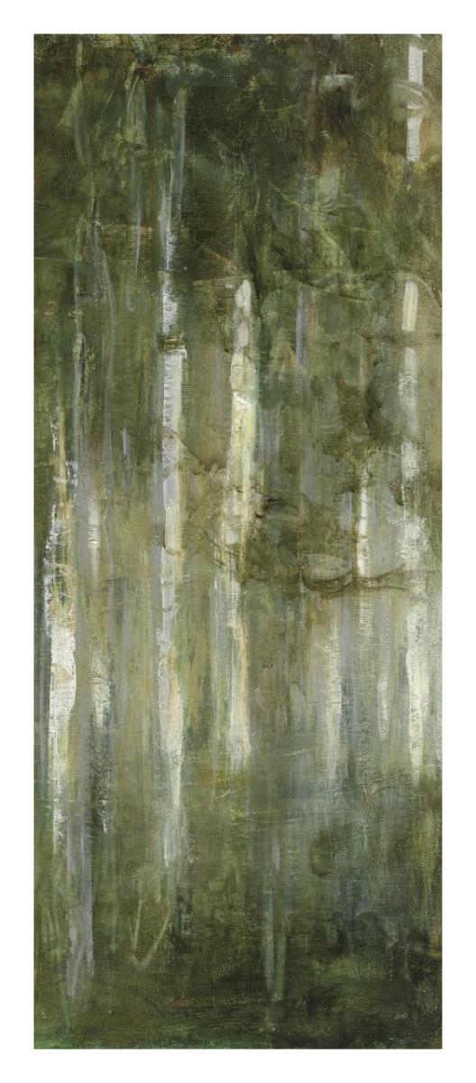 Resolutions Panel III -Paper Art-14"x32"