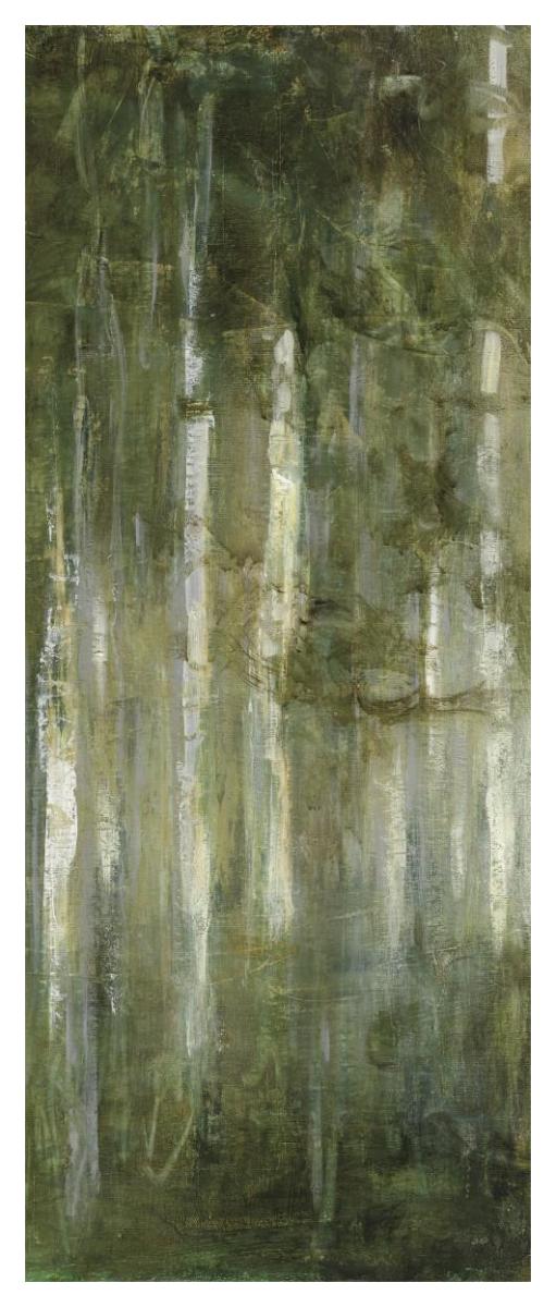 Resolutions Panel III -Paper Art-22"x52"