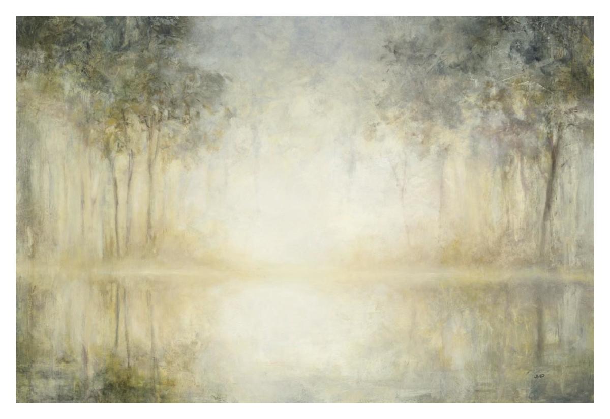 Morning Mist -Paper Art-20"x14"