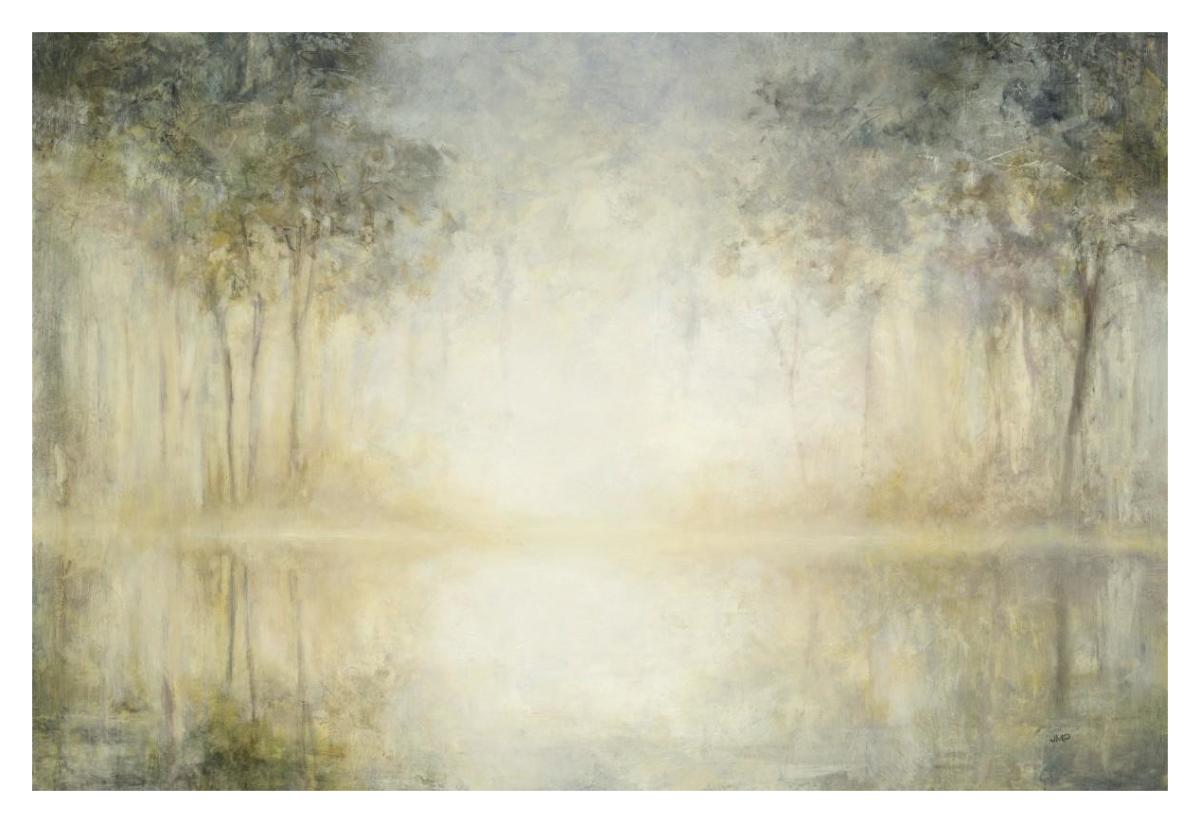 Morning Mist -Paper Art-38"x26"